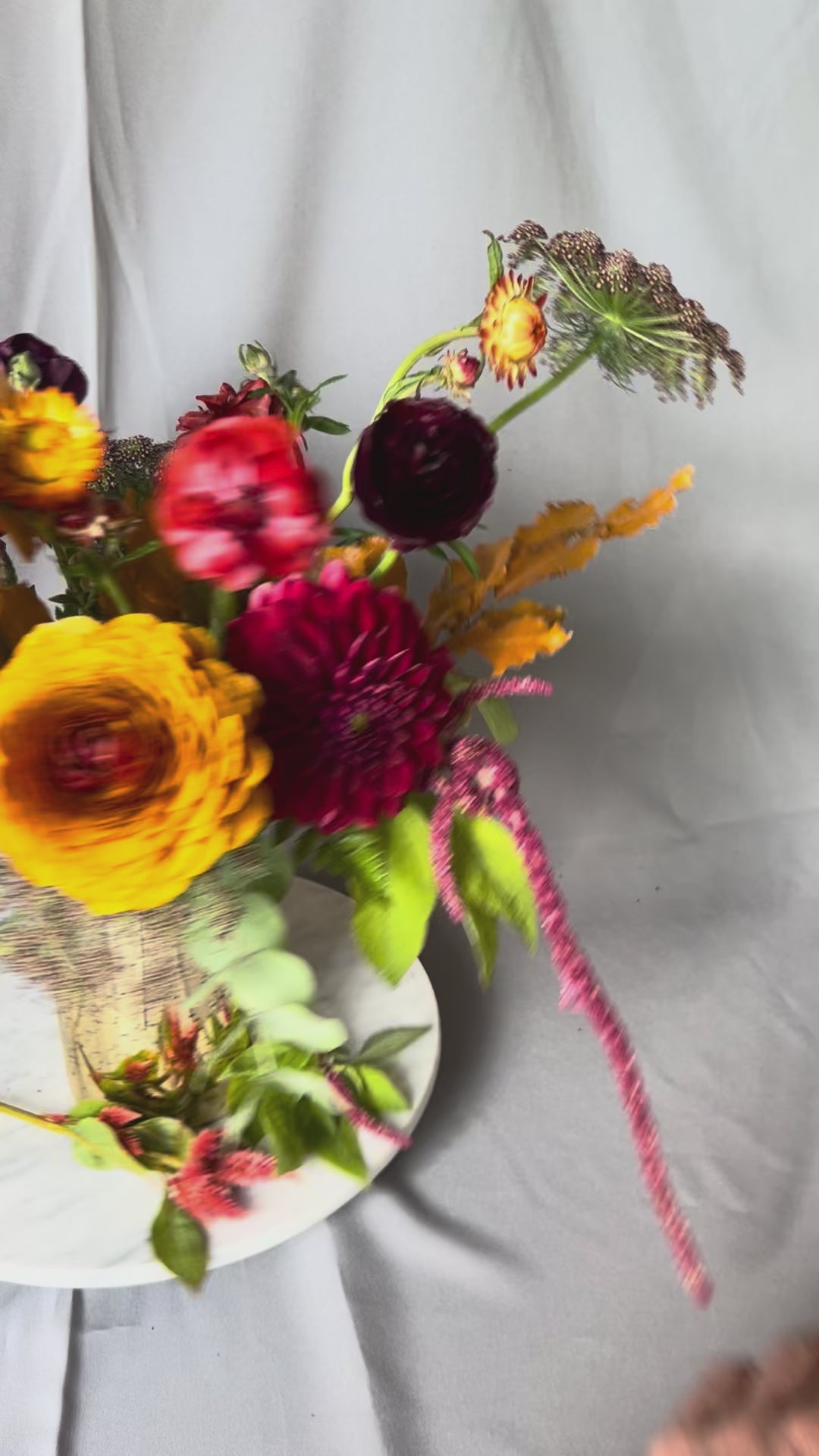 Thanksgiving Flowers - Seasonal Centrepiece Workshop